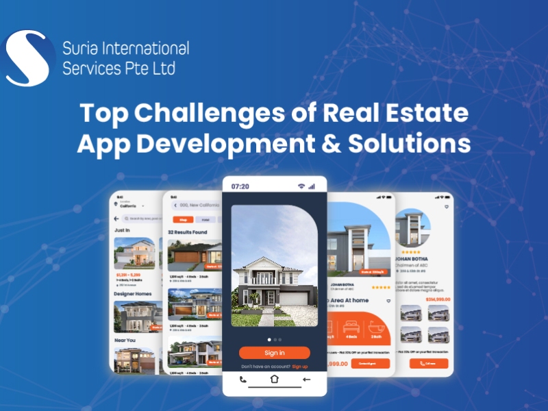 Top challenges of Real Estate App Development and Solutions